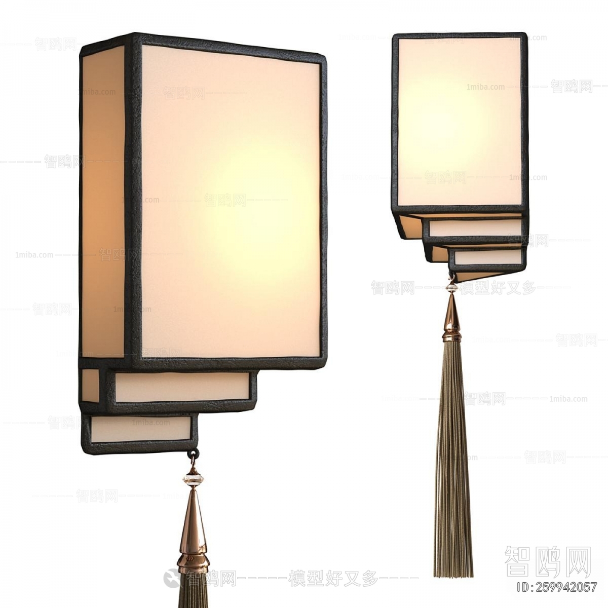 New Chinese Style Wall Lamp