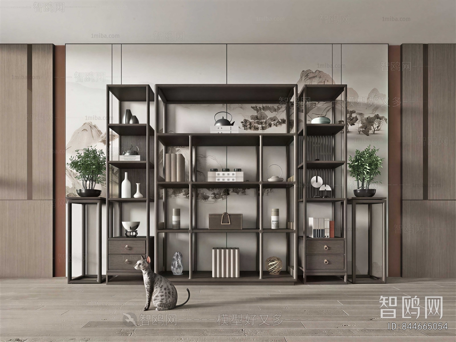 New Chinese Style Antique Rack