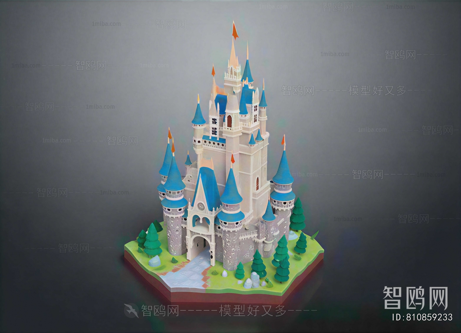 European Style Cartoon House