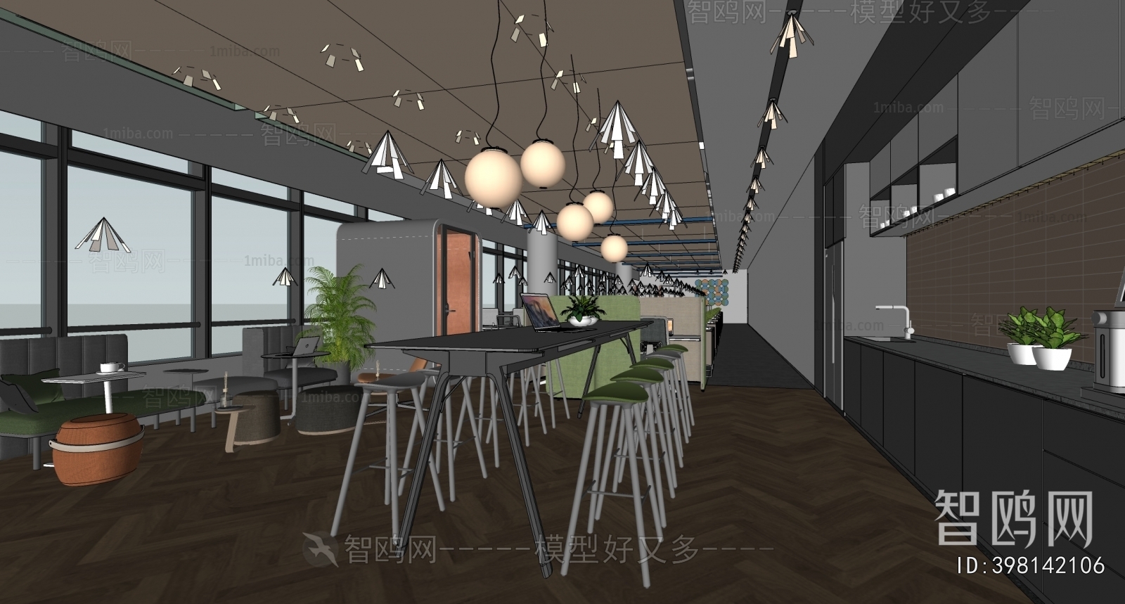 Modern Office Tea Room