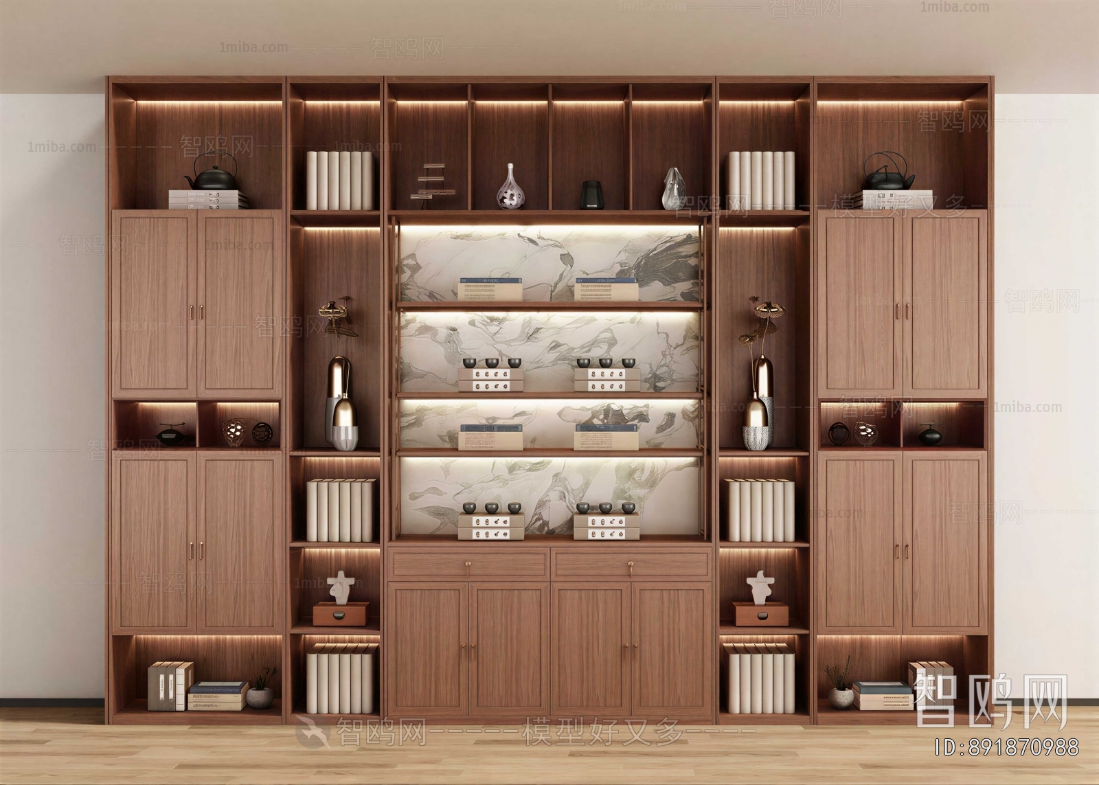 New Chinese Style Bookcase