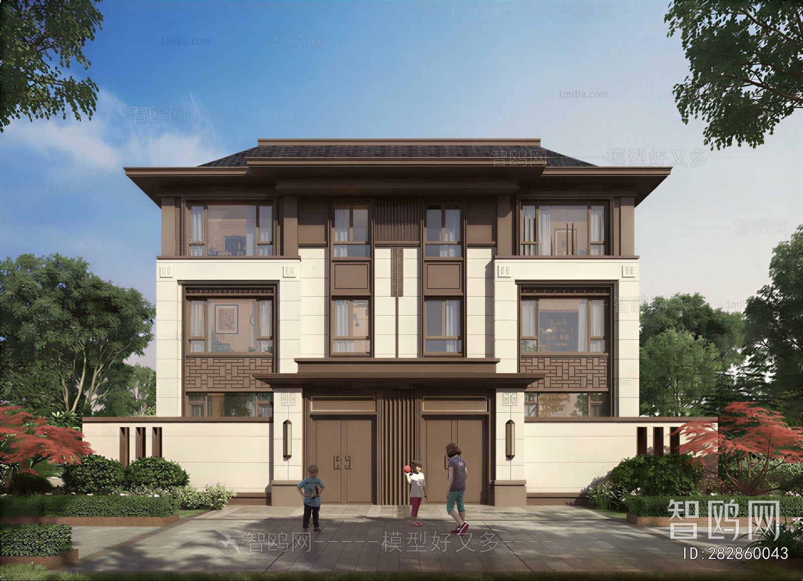 European Style Building Appearance
