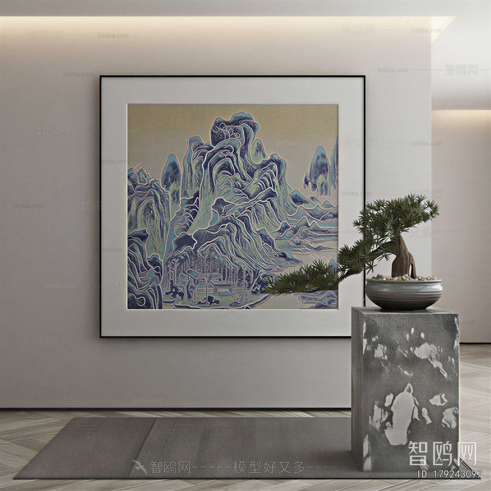 New Chinese Style Painting