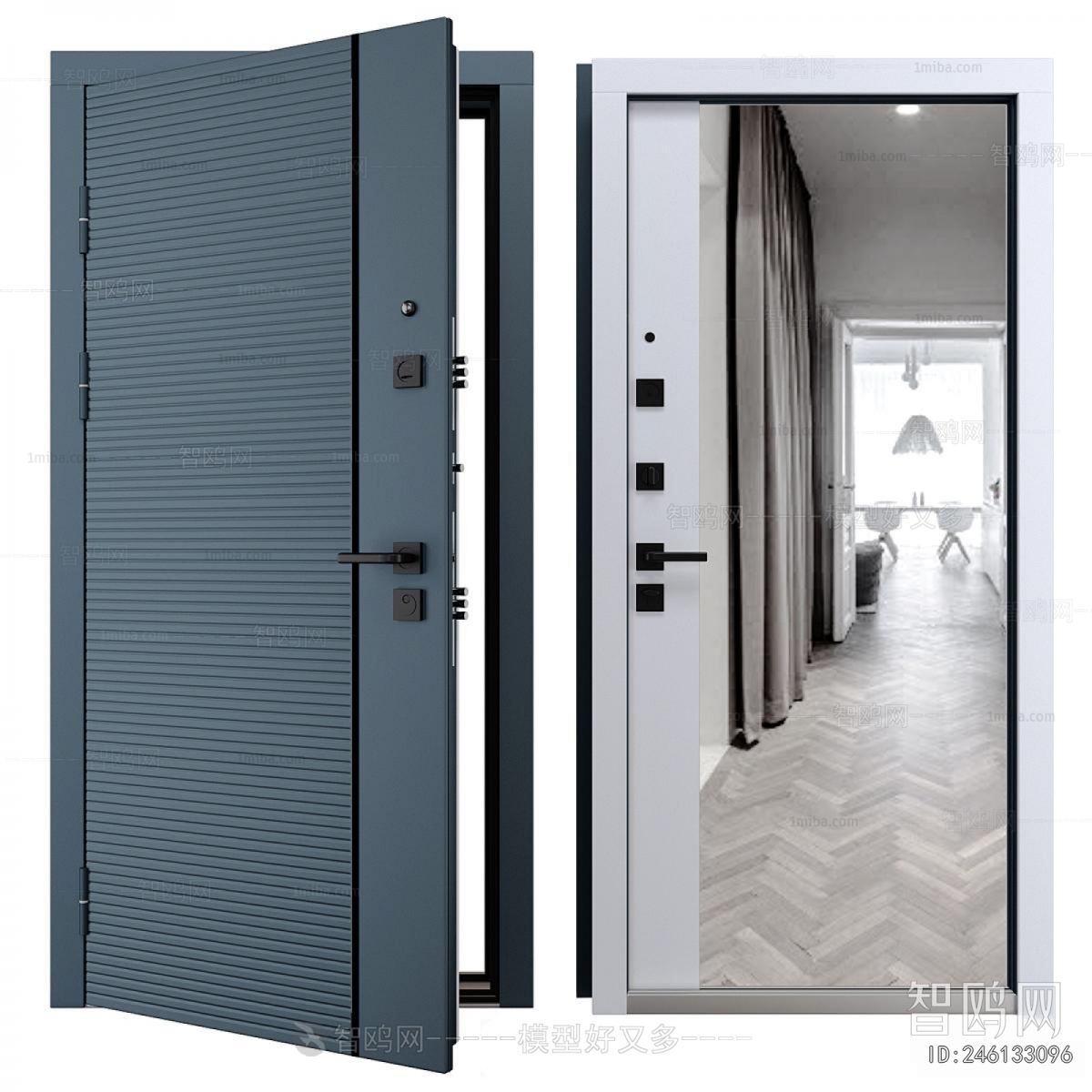 Modern Entrance Door