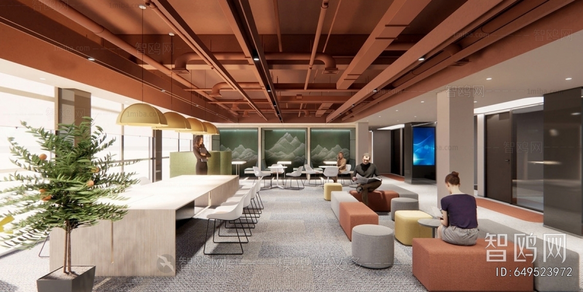 Modern Office Rest Area