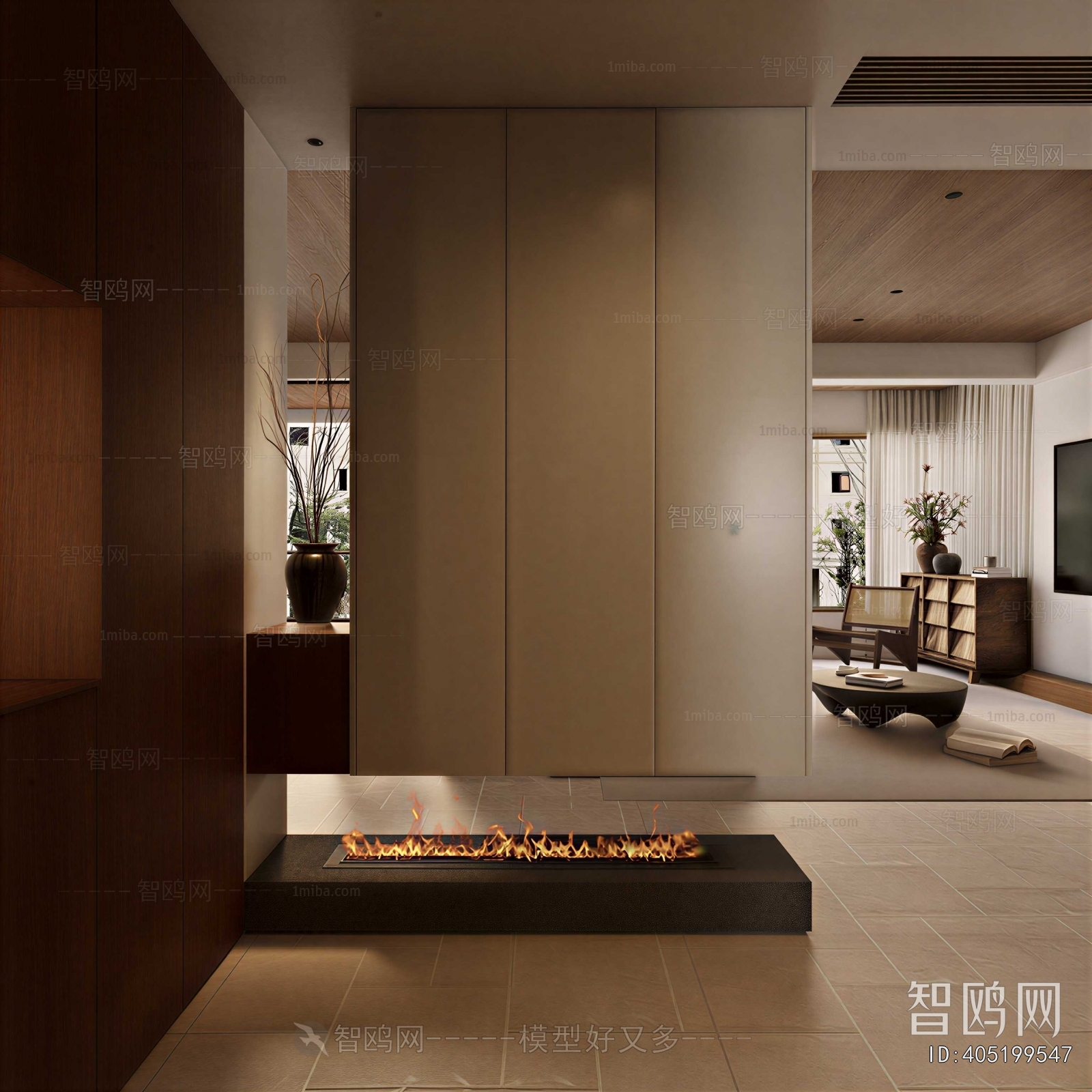Modern Side Cabinet/Entrance Cabinet