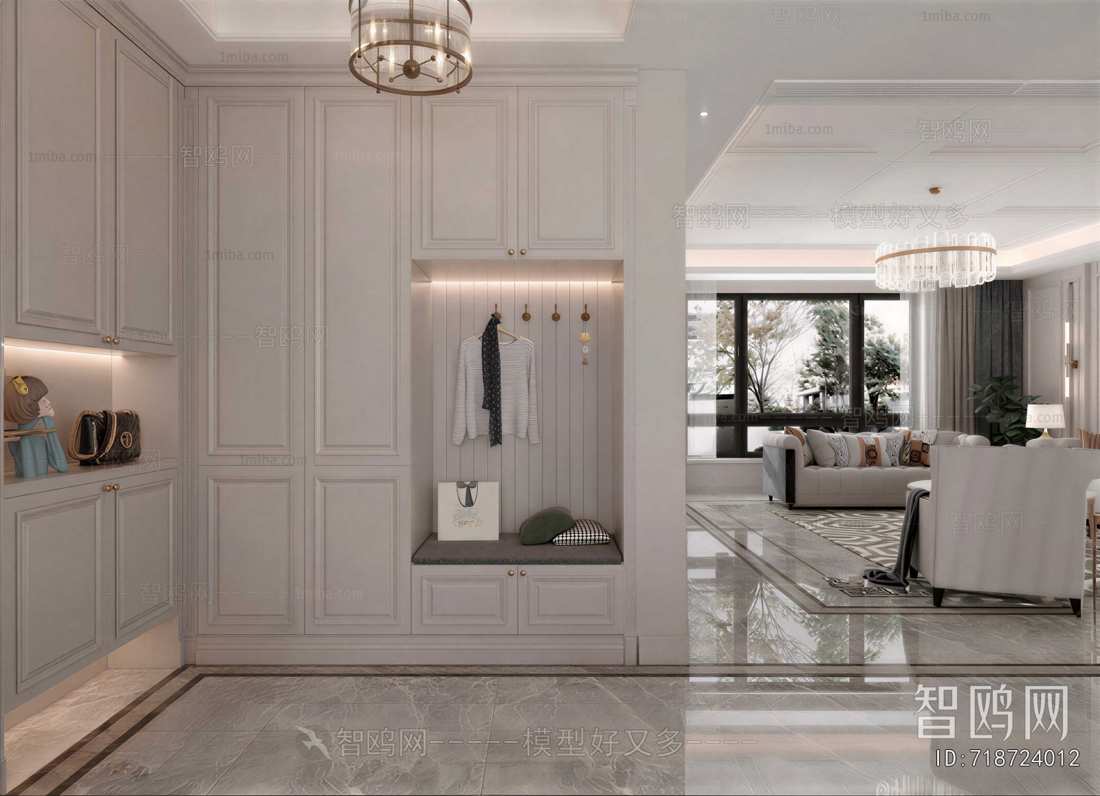 Modern Hallway