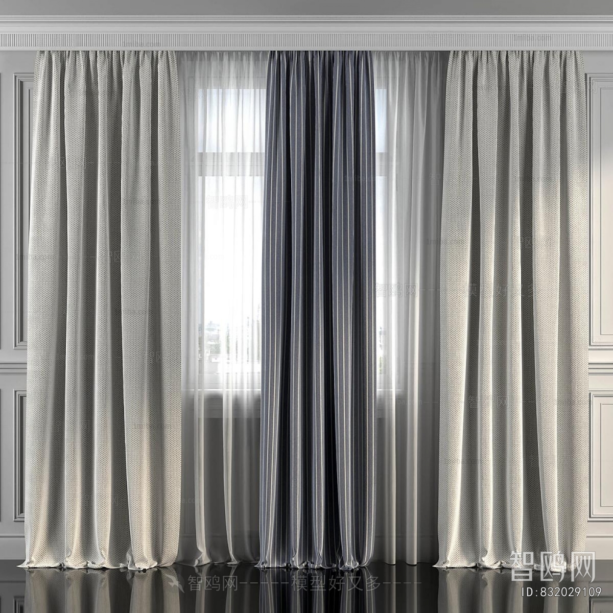 Modern The Curtain