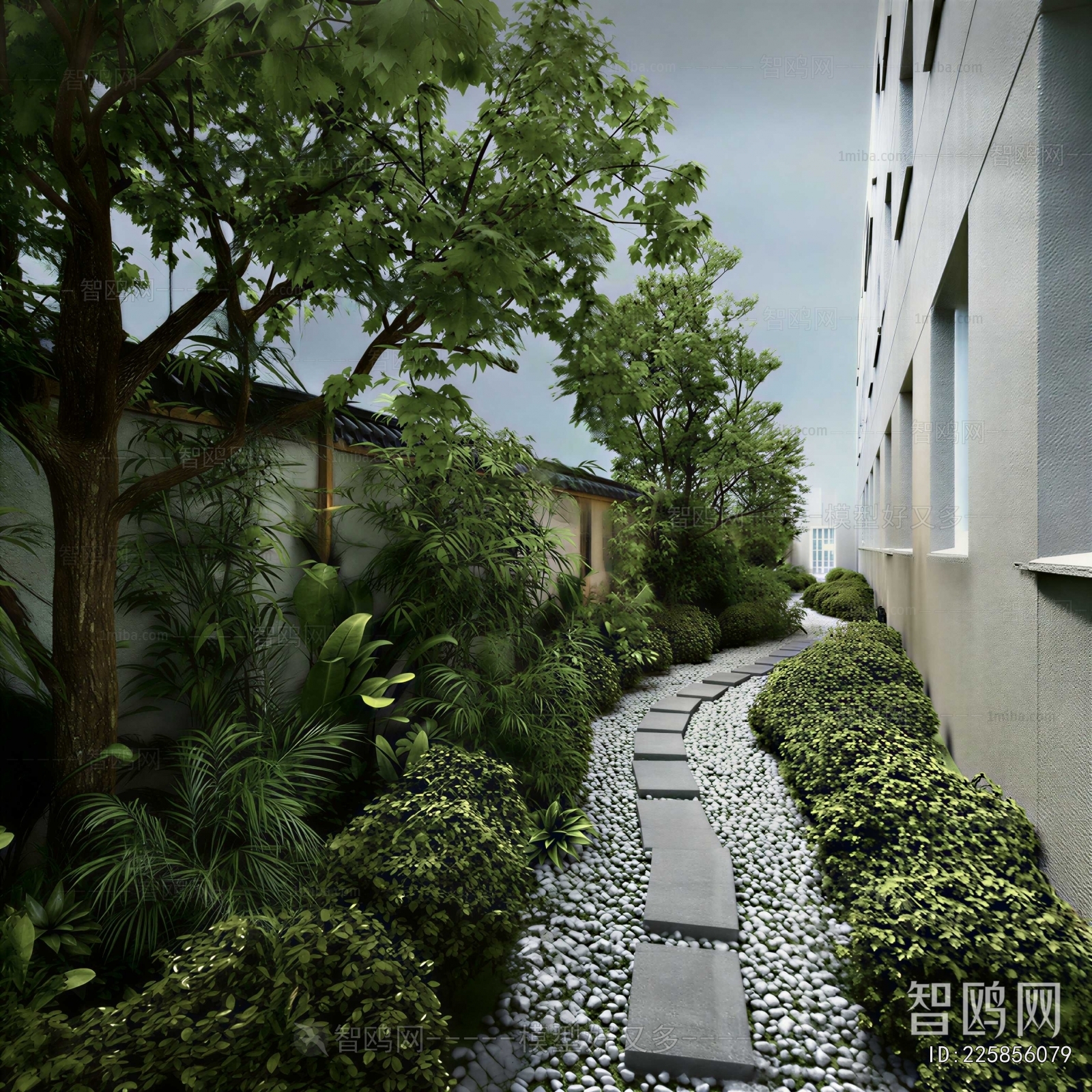 Modern Courtyard/landscape