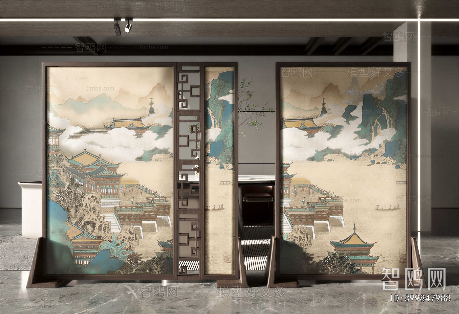 New Chinese Style Partition