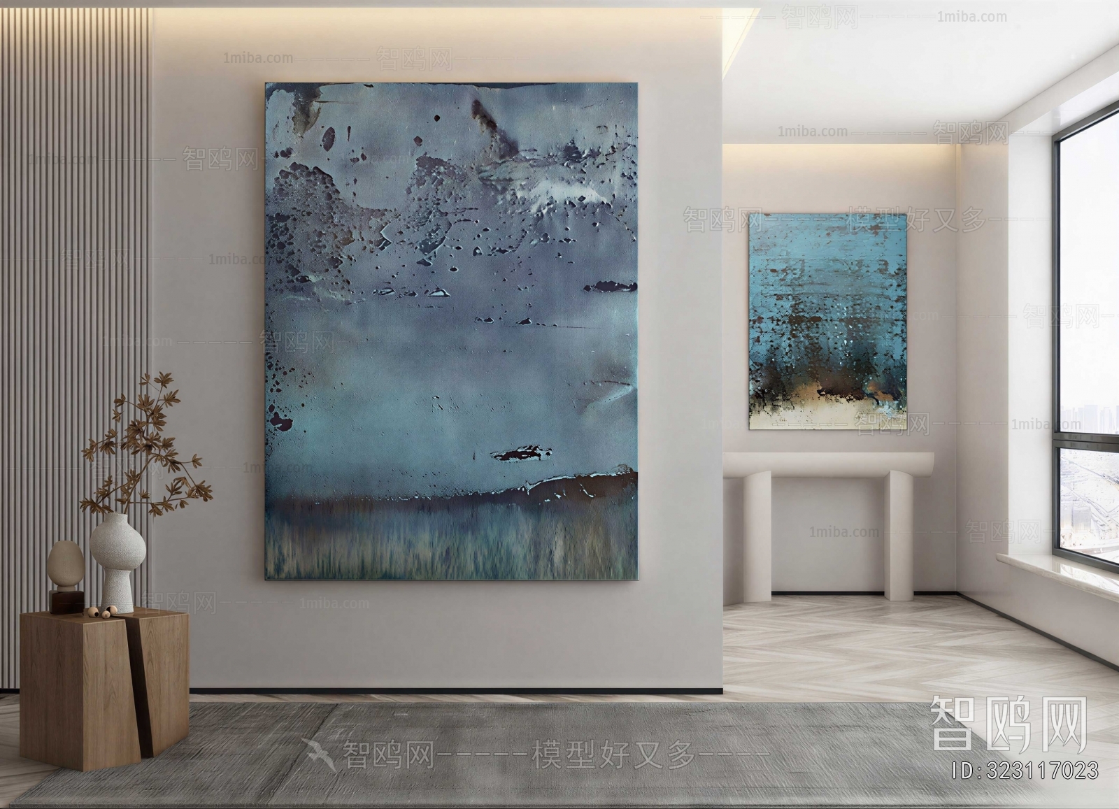 Wabi-sabi Style Painting
