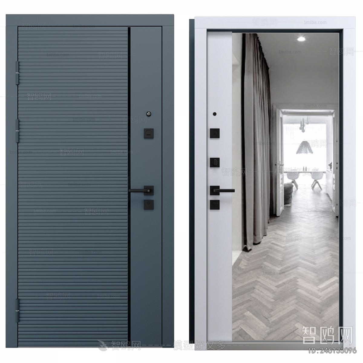 Modern Entrance Door