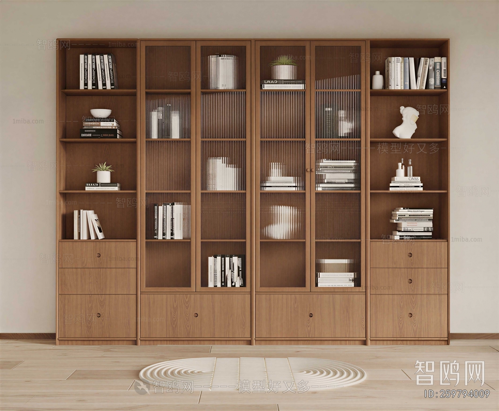 New Chinese Style Bookcase