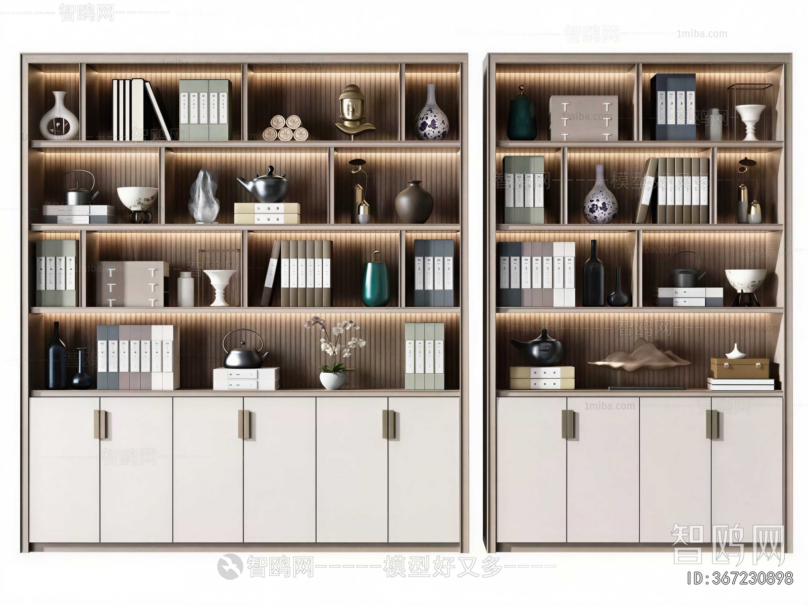 New Chinese Style Bookcase