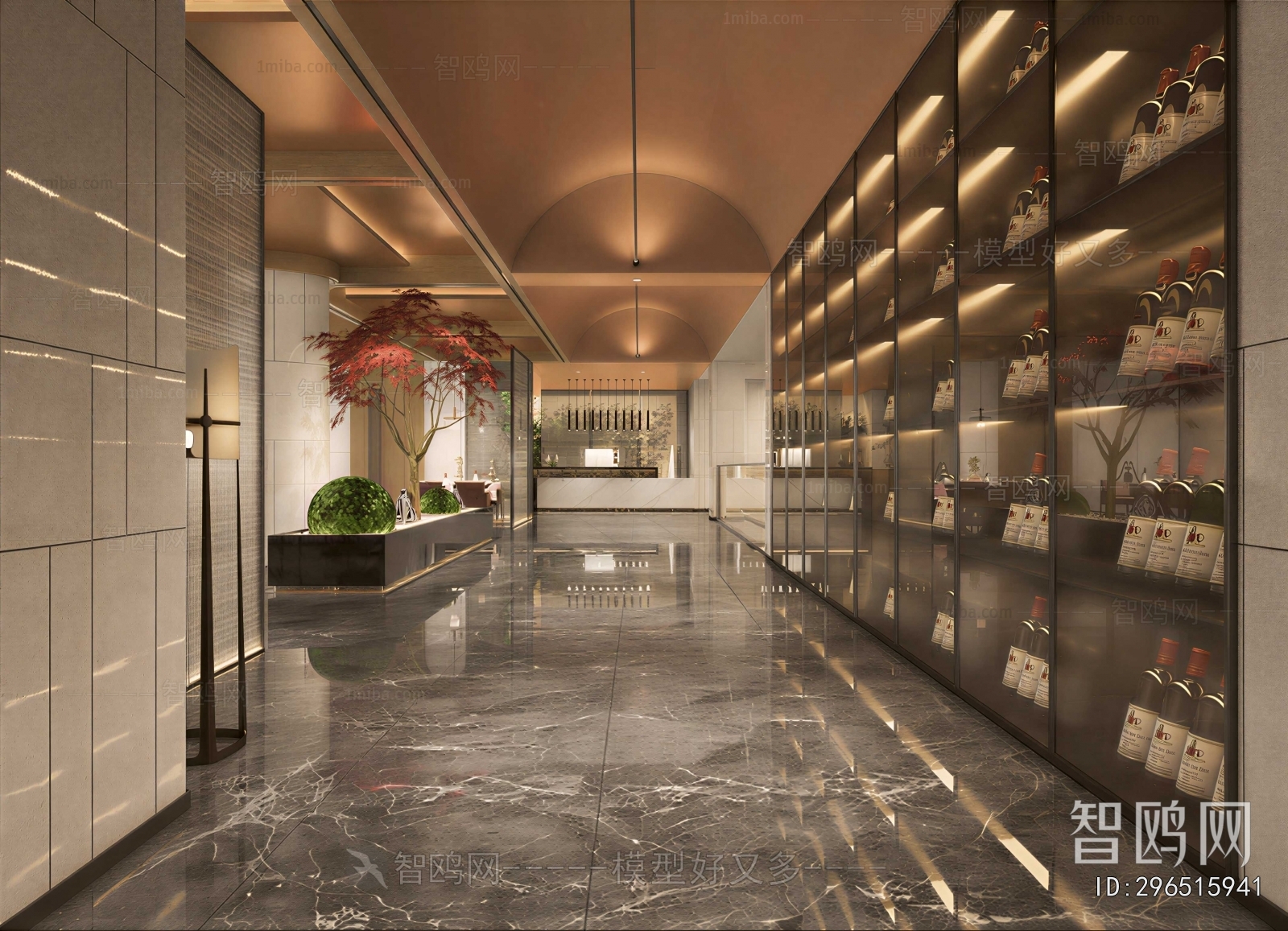 Modern Corridor Elevator Hall