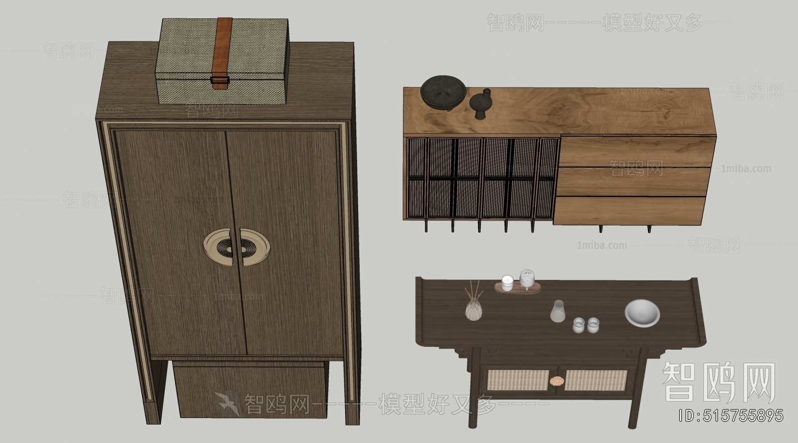 New Chinese Style Chinese Style Side Cabinet/Entrance Cabinet