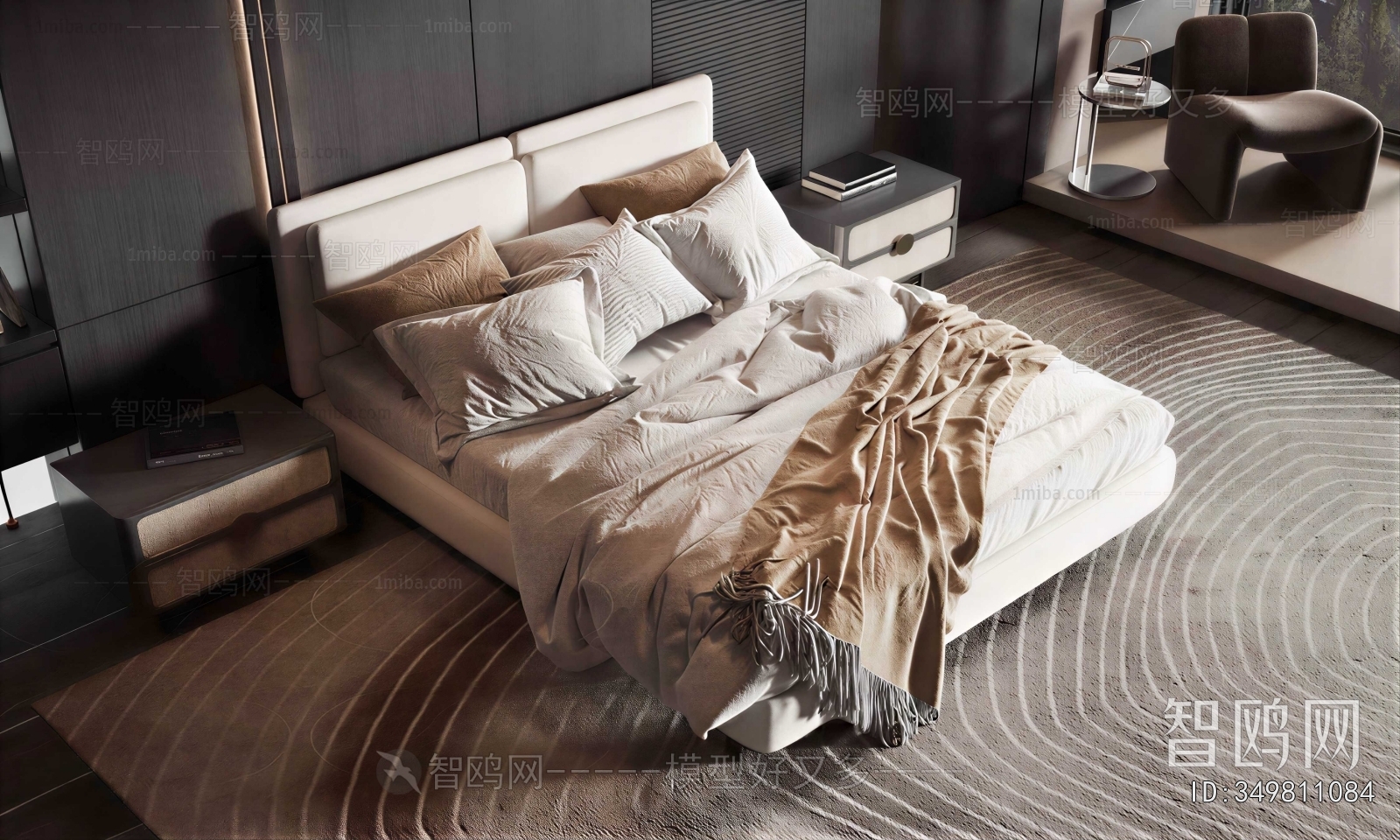 Modern Double Bed