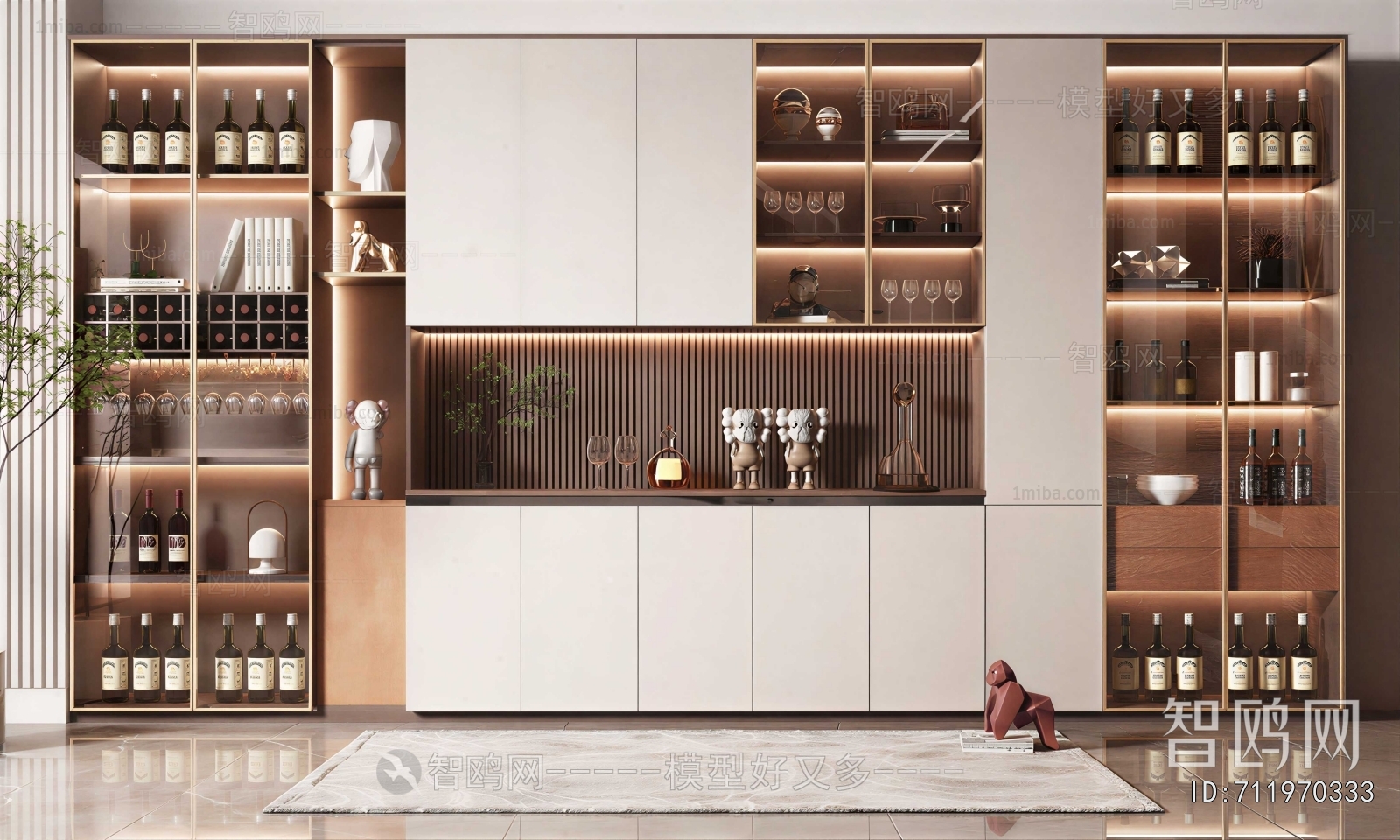Modern Wine Cabinet