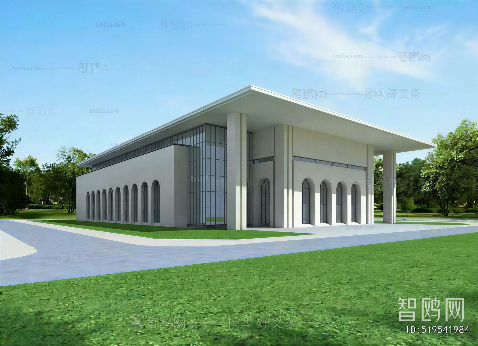 Modern Building Appearance