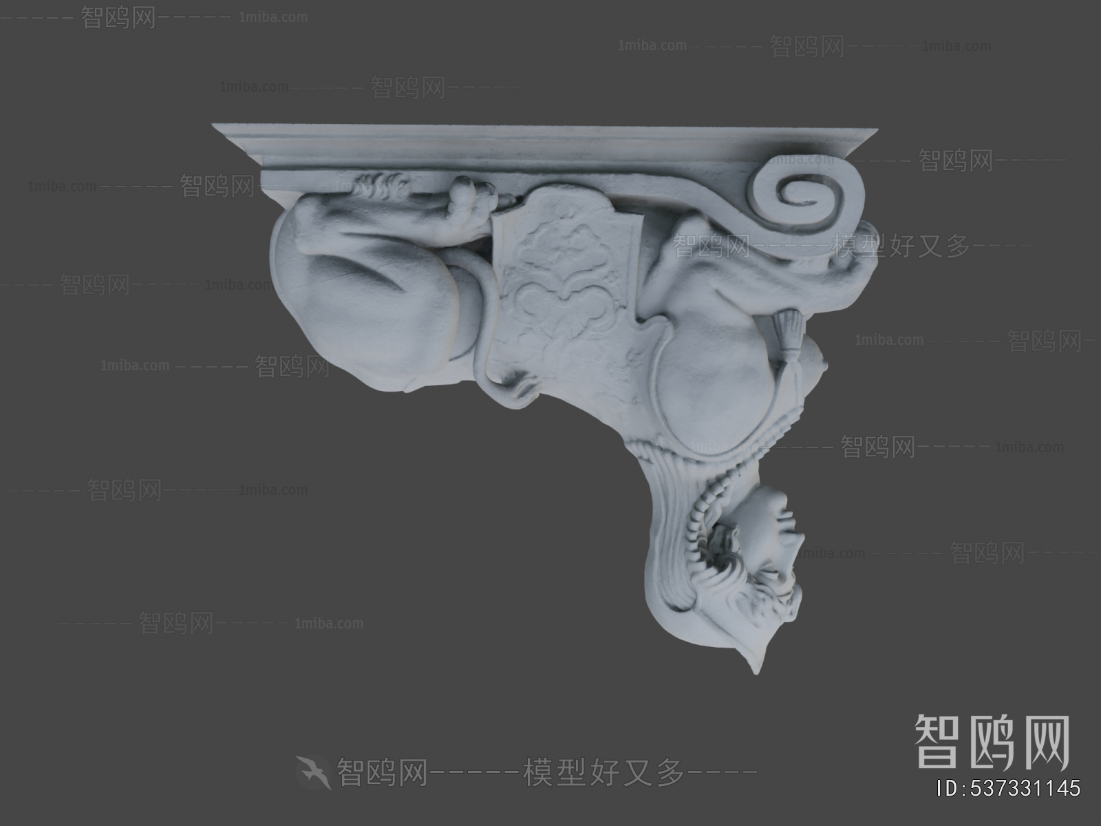 European Style Sculpture Sketch