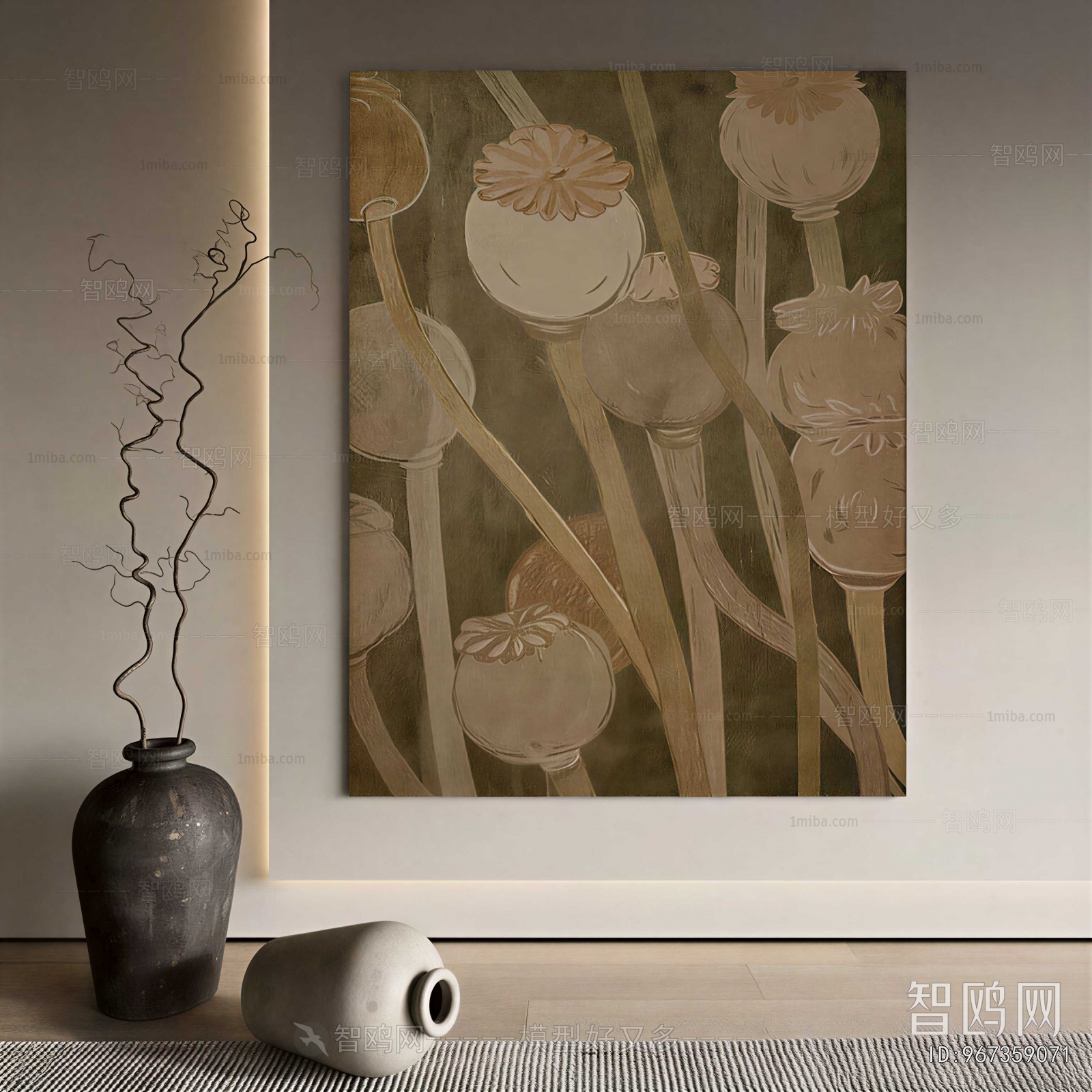 Wabi-sabi Style Painting