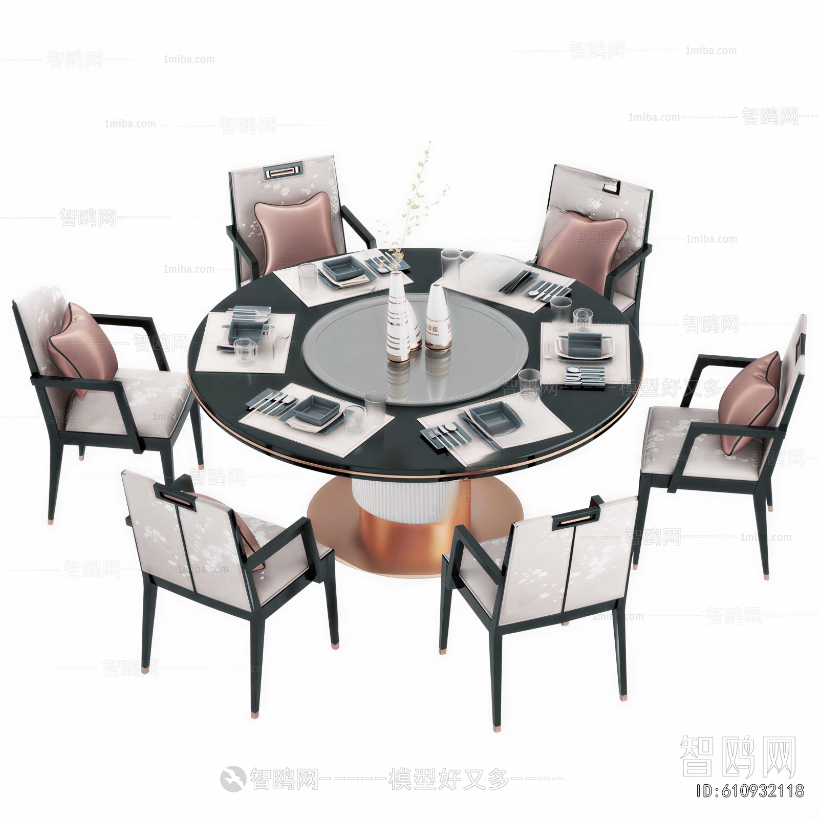New Chinese Style Dining Table And Chairs