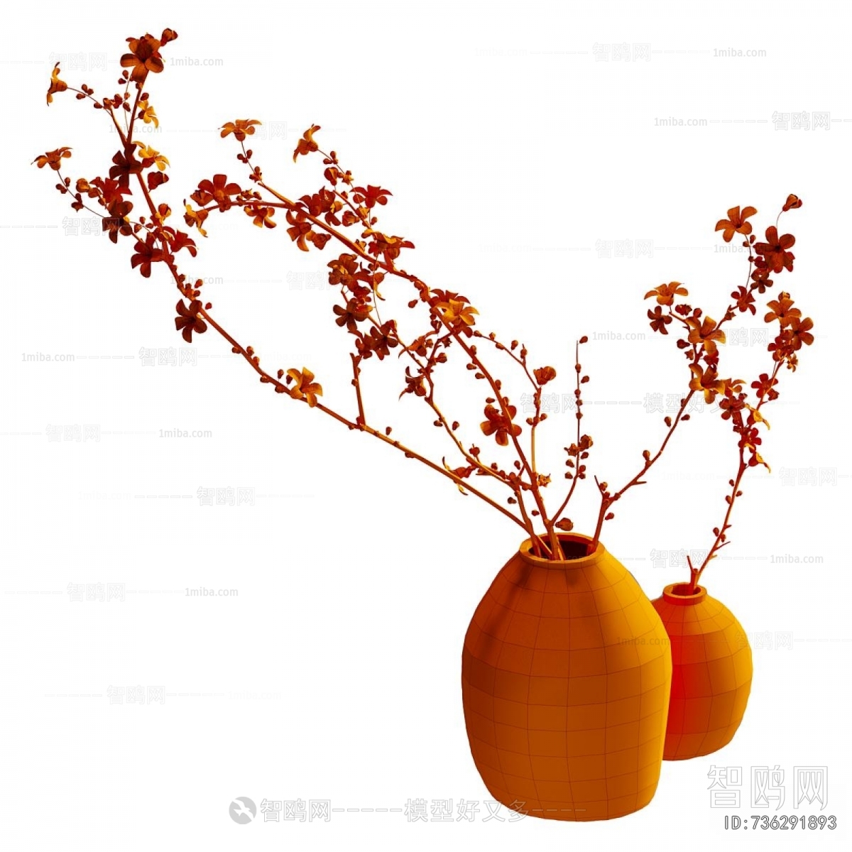 Wabi-sabi Style Dried Branch