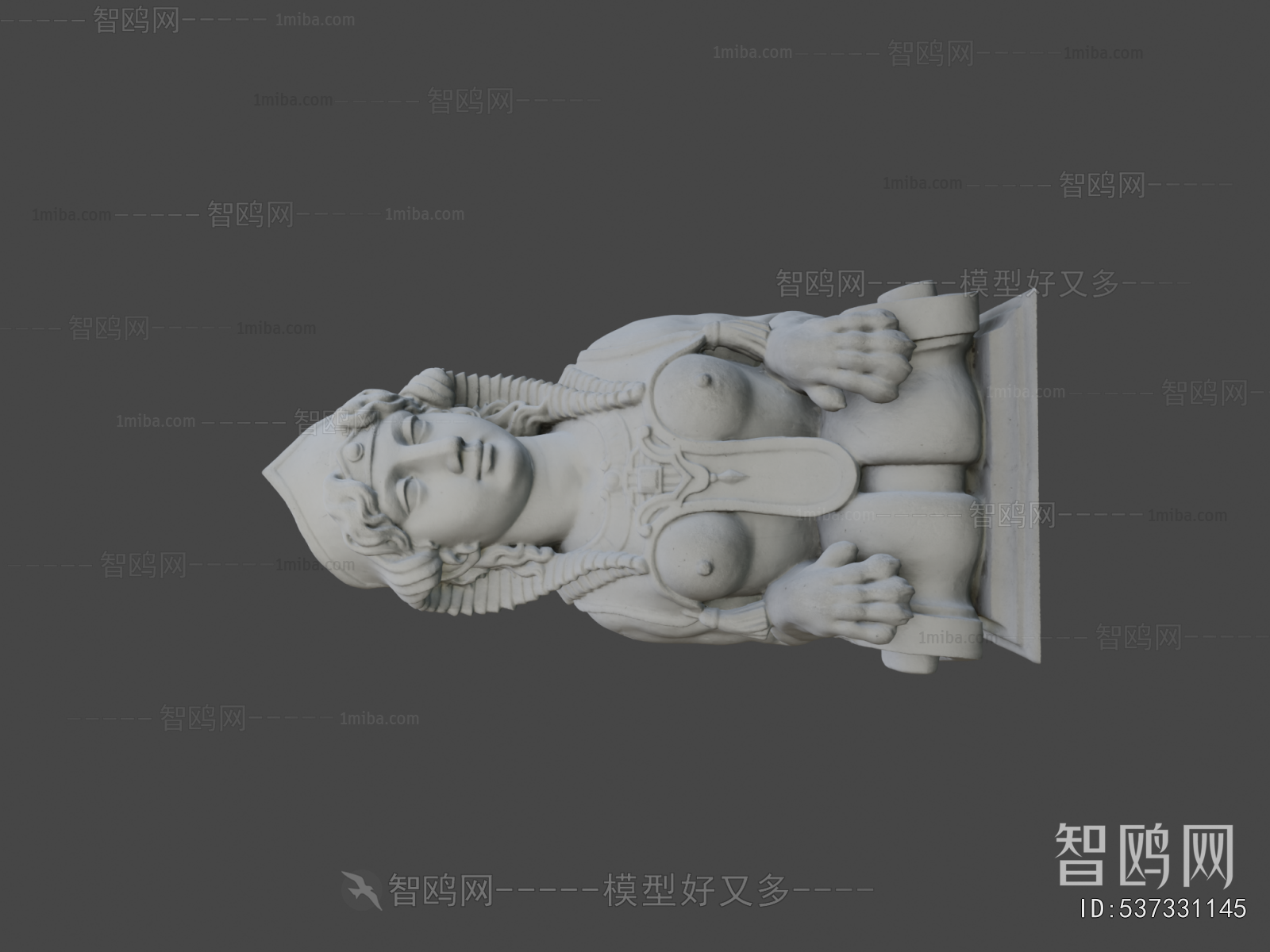 European Style Sculpture Sketch