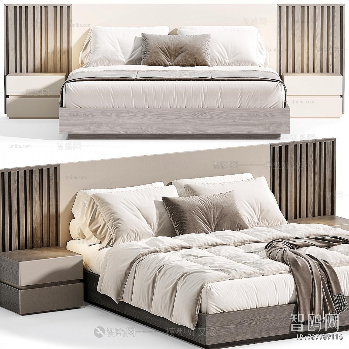 Modern Double Bed