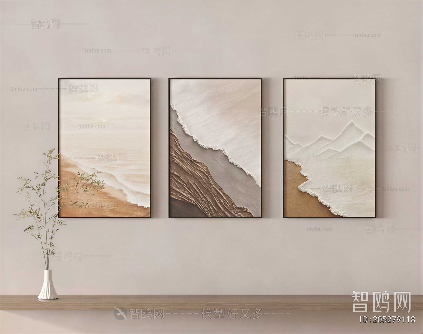 Wabi-sabi Style Painting