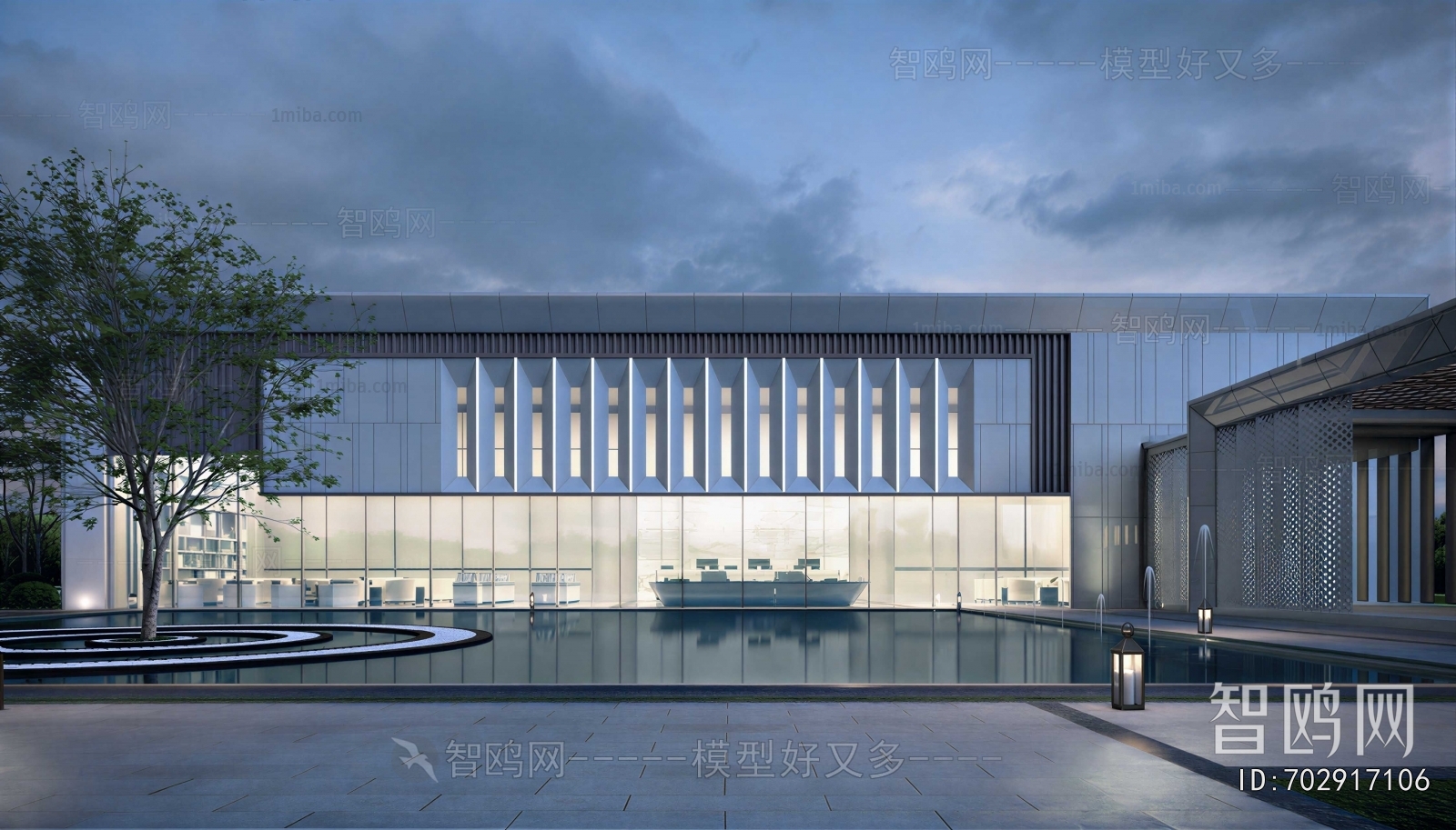 Modern Appearance Of Commercial Building