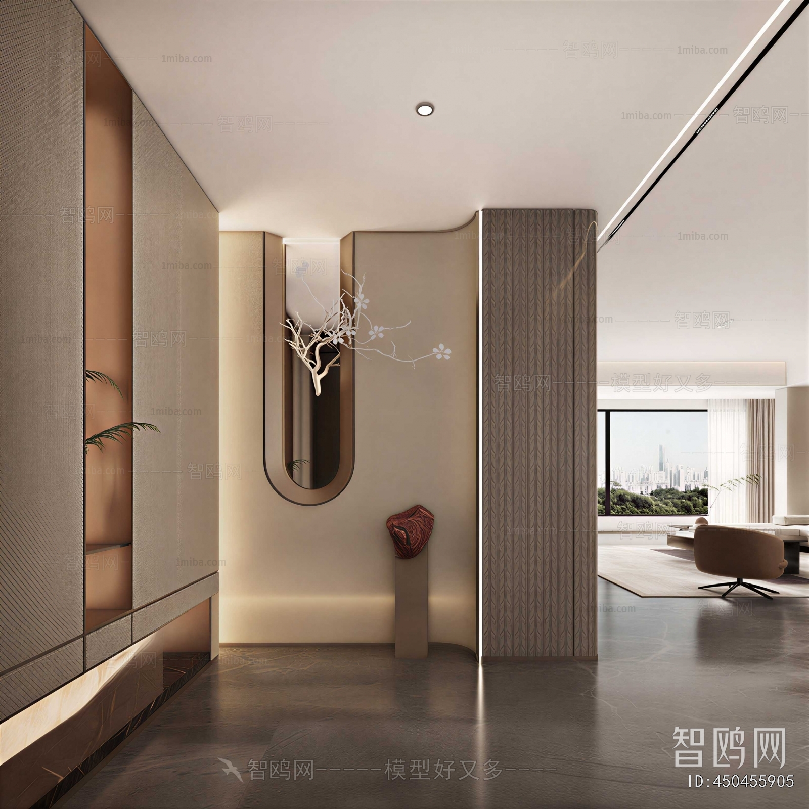 Modern Hallway