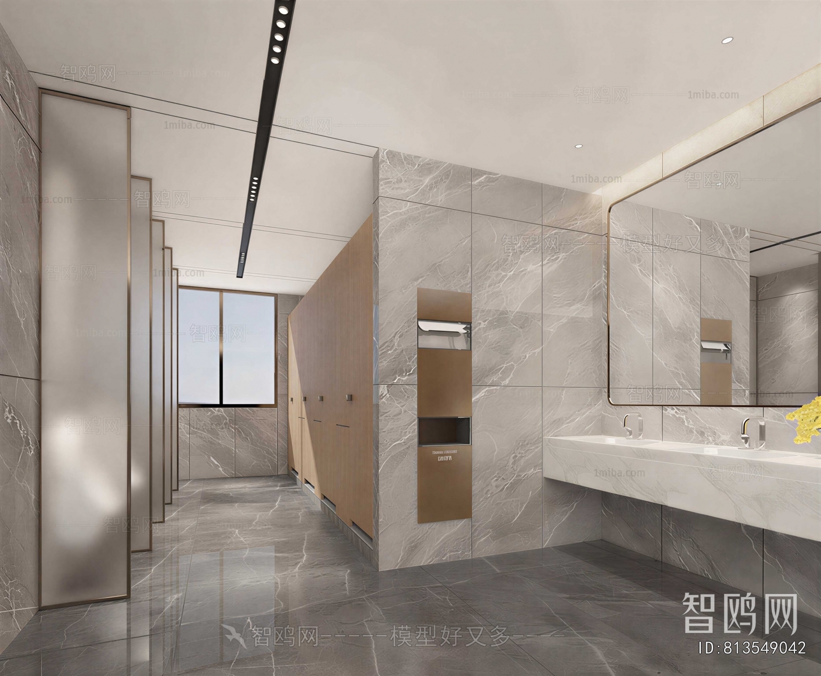 Modern Public Toilet