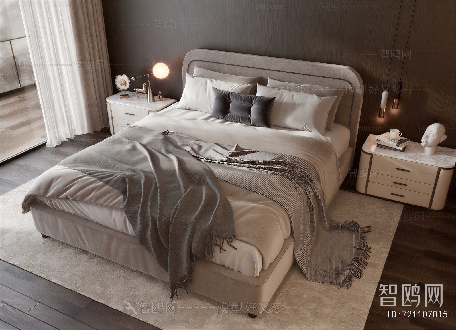 Modern Double Bed