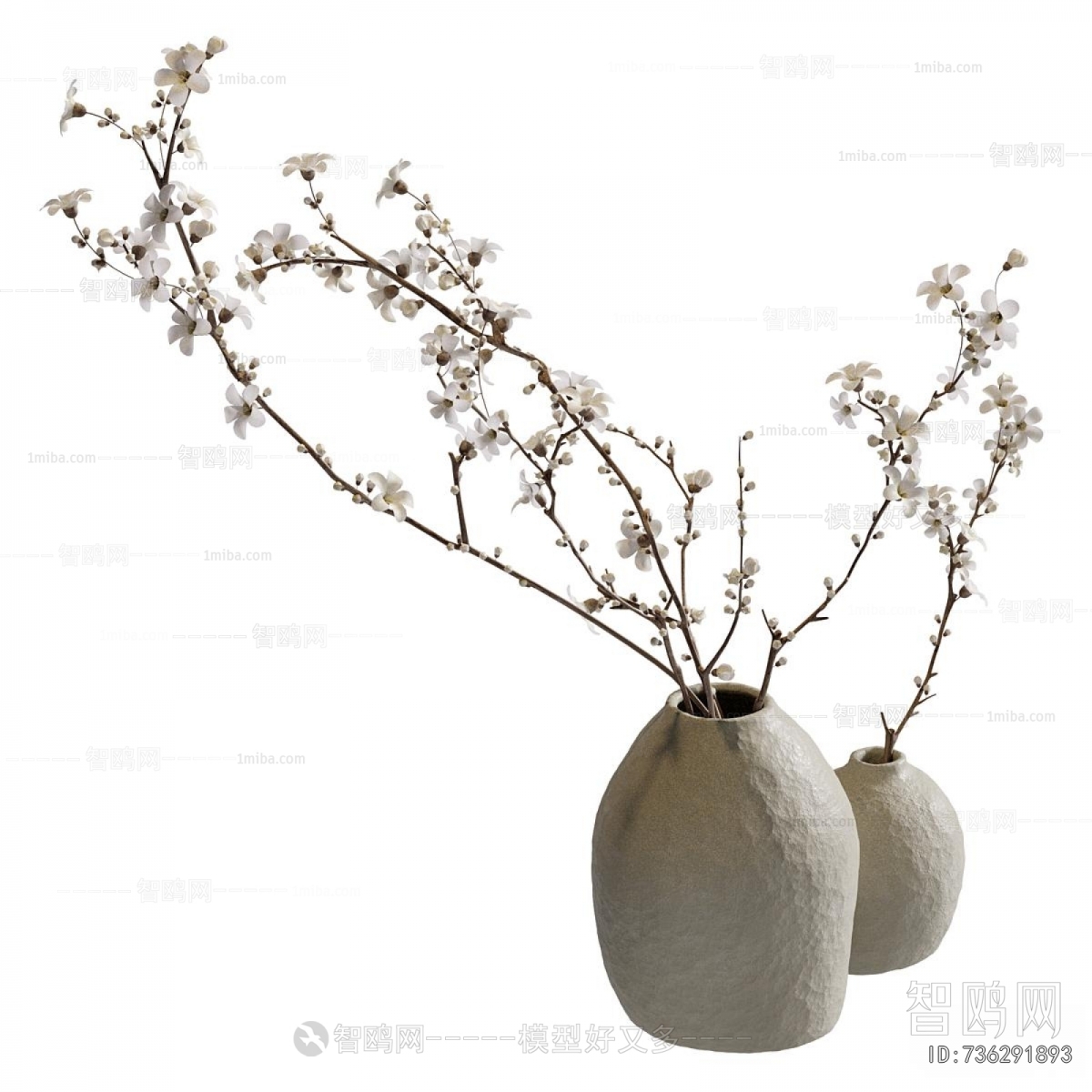 Wabi-sabi Style Dried Branch