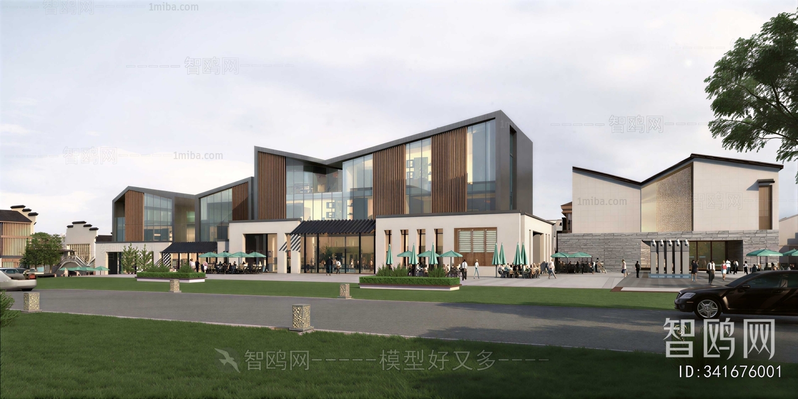Modern Building Appearance