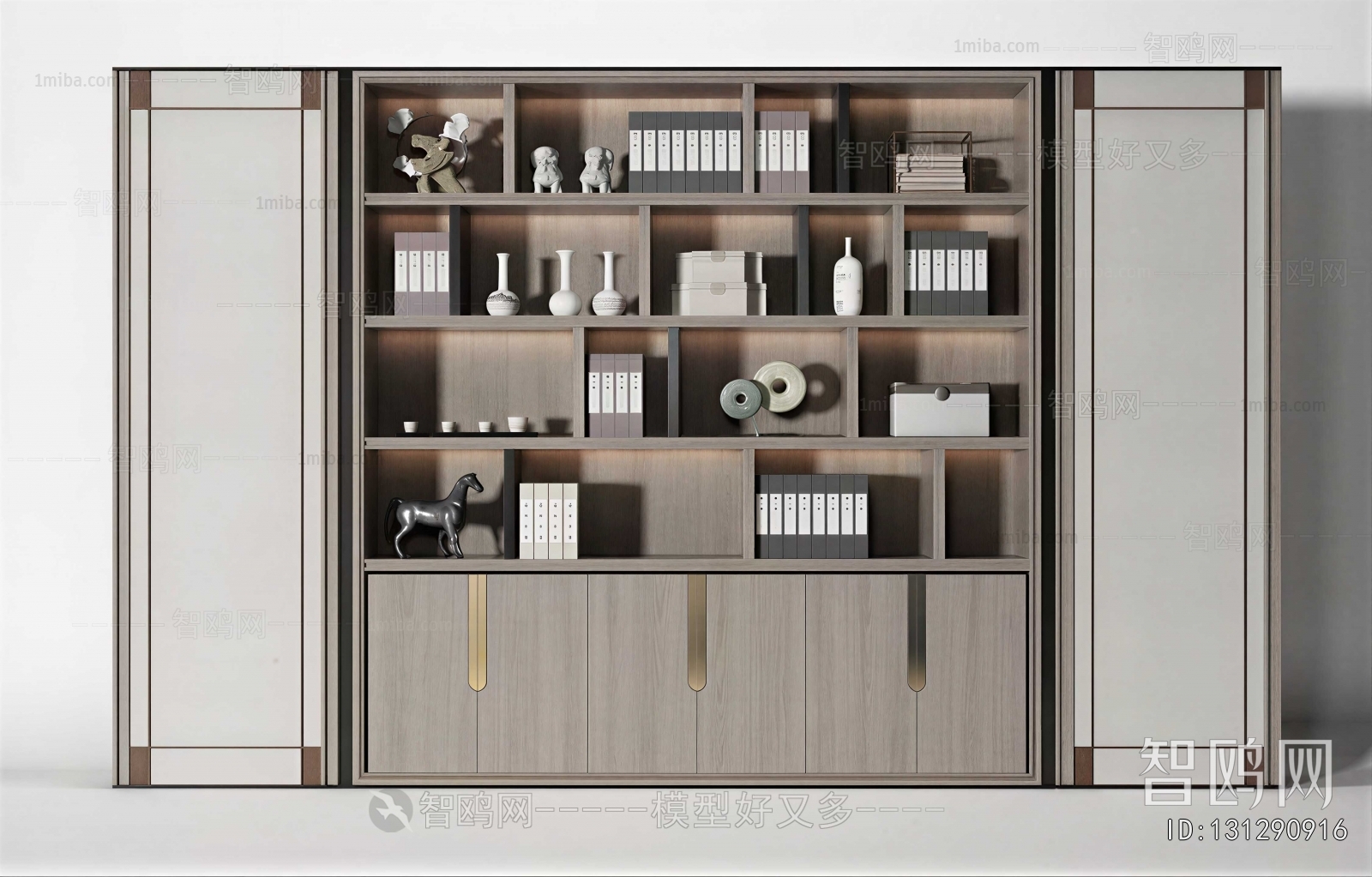 New Chinese Style Bookcase