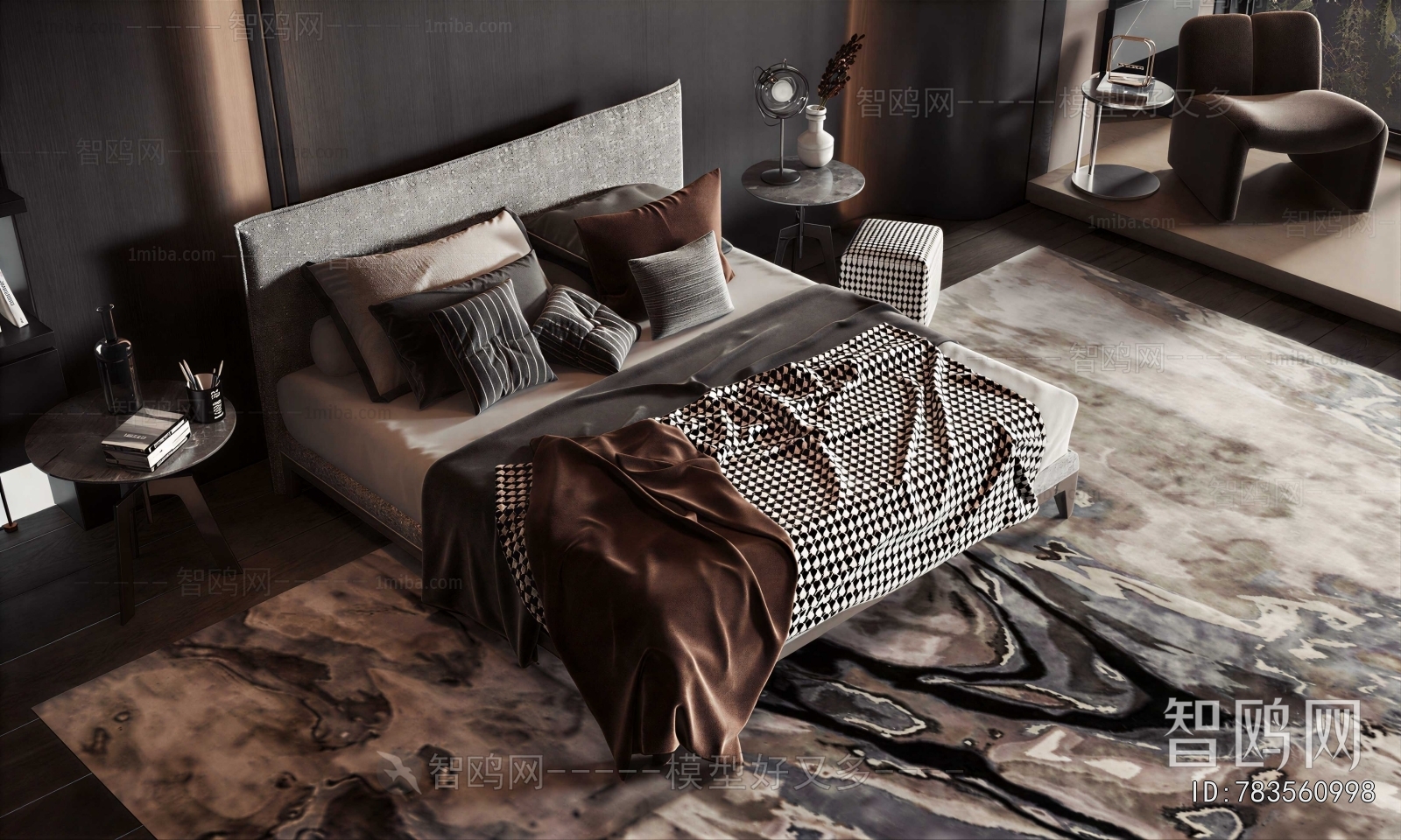 Modern Double Bed