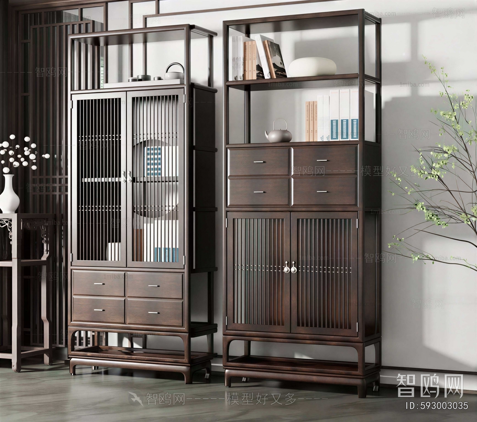 New Chinese Style Antique Rack