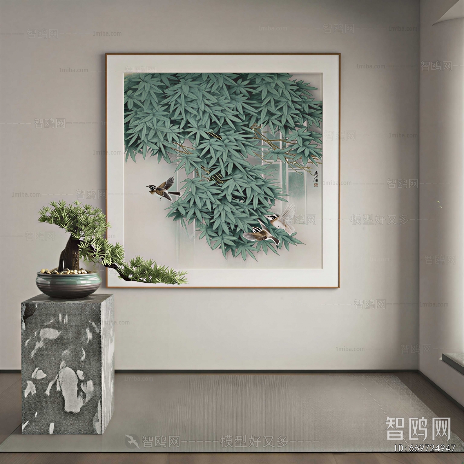 New Chinese Style Painting