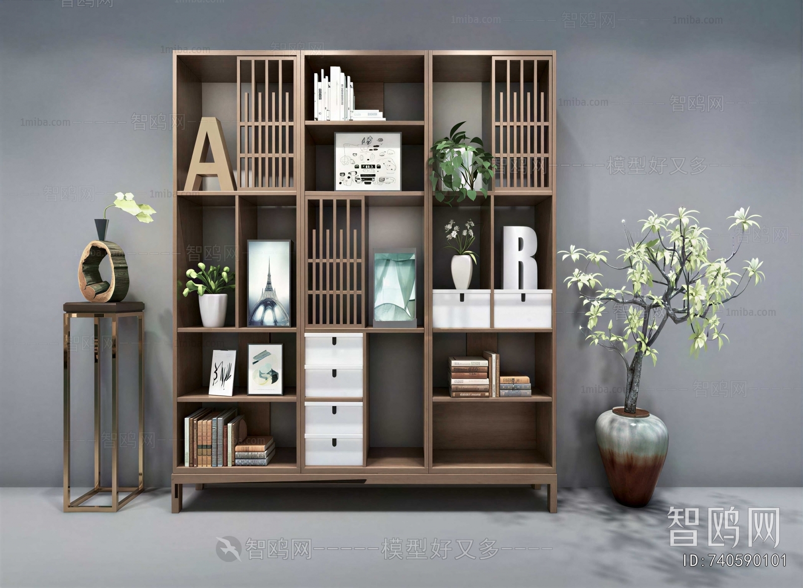 New Chinese Style Antique Rack