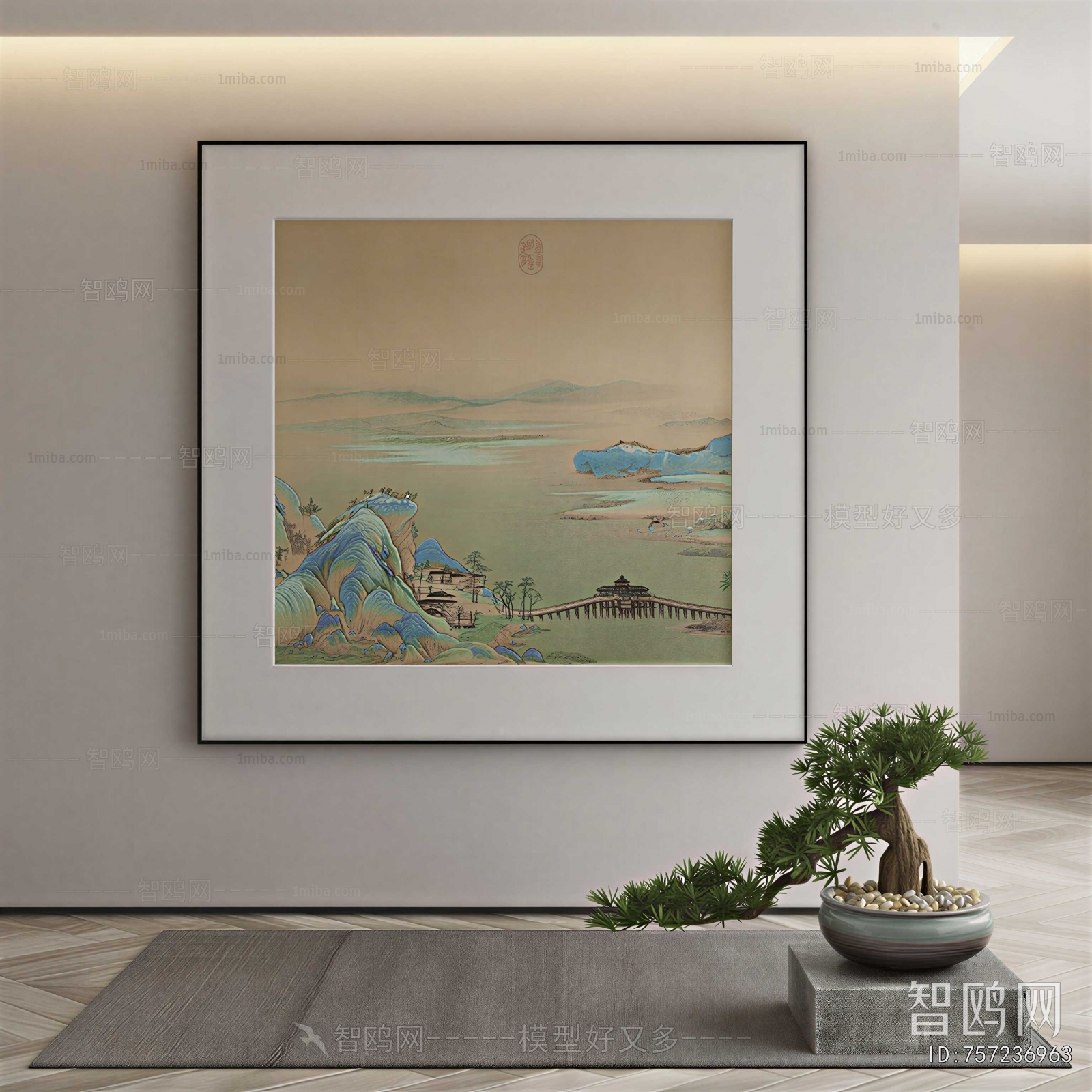 New Chinese Style Painting