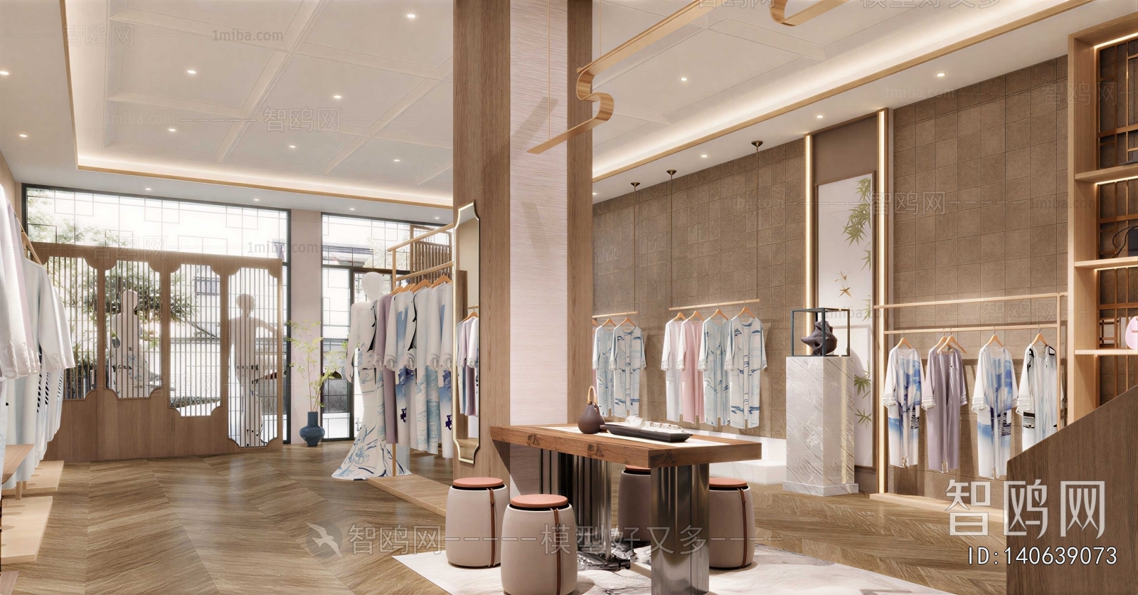 New Chinese Style Clothing Store