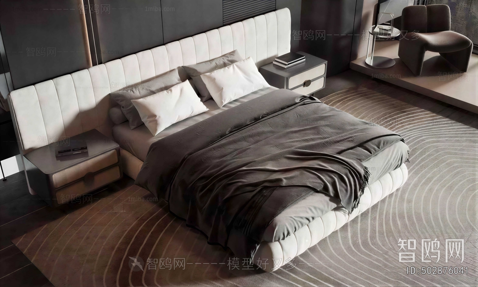 Modern Double Bed