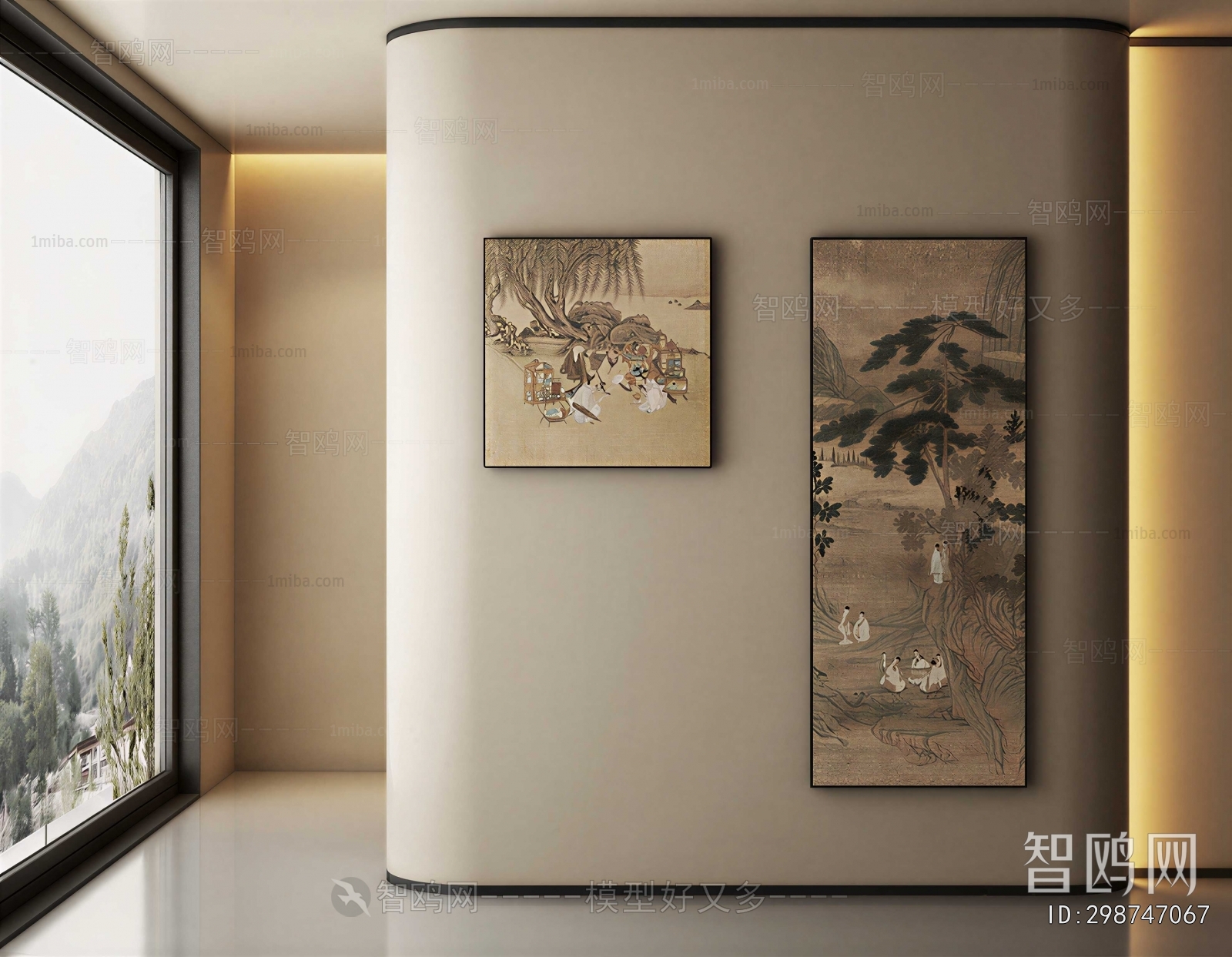 Wabi-sabi Style Painting