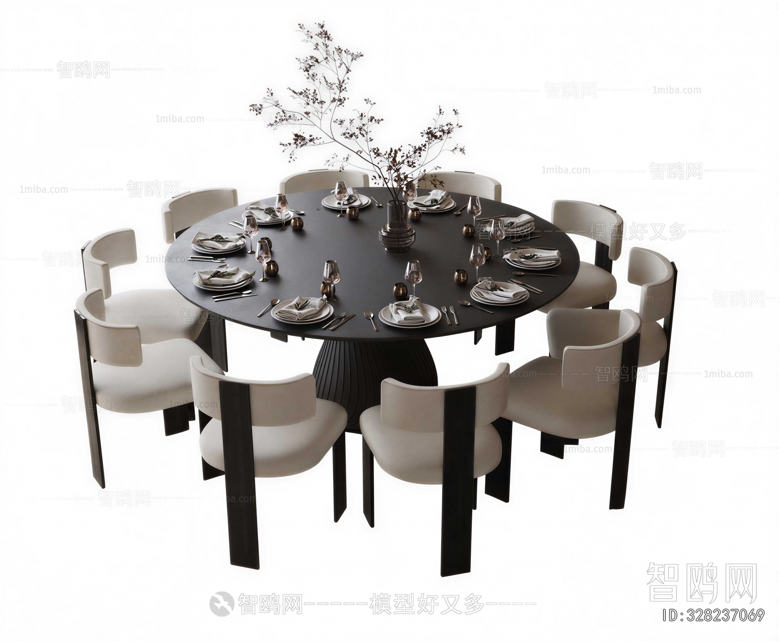 New Chinese Style Dining Table And Chairs