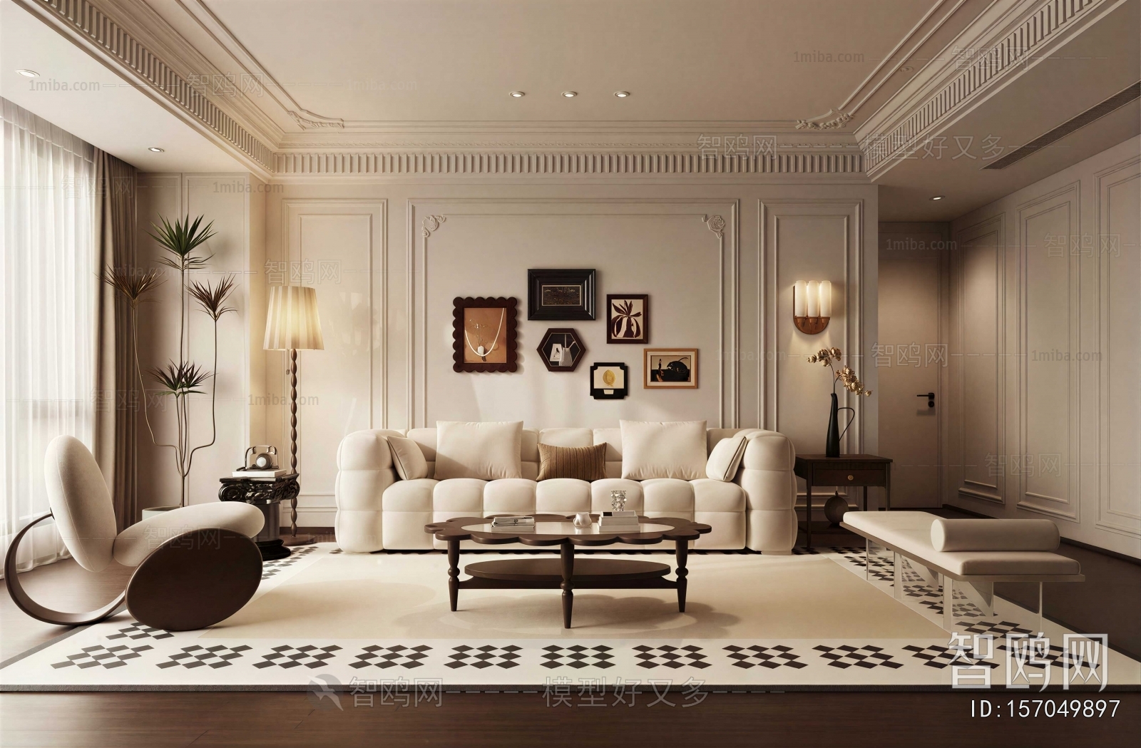 French Style A Living Room