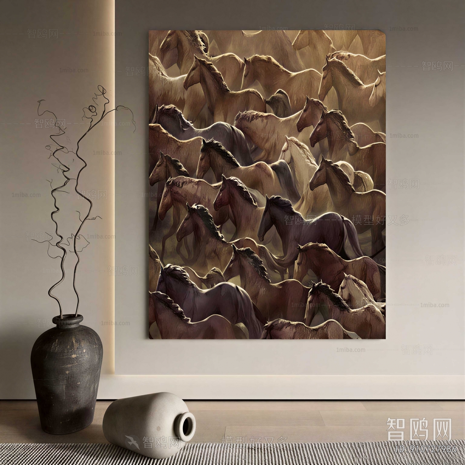 Wabi-sabi Style Painting