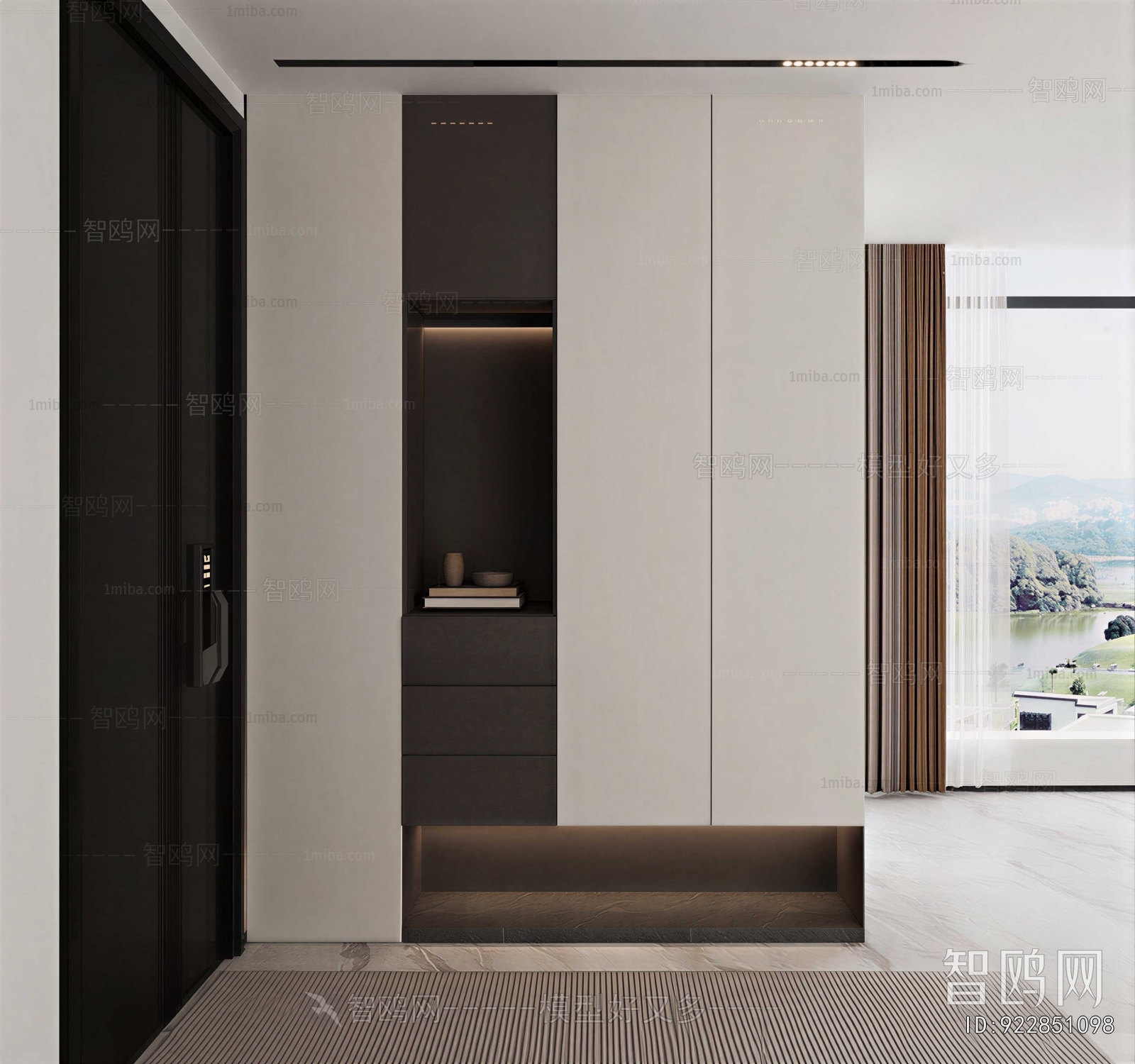 Modern Shoe Cabinet