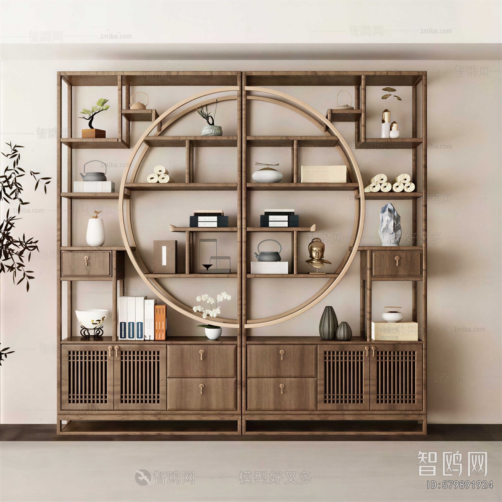 New Chinese Style Antique Rack